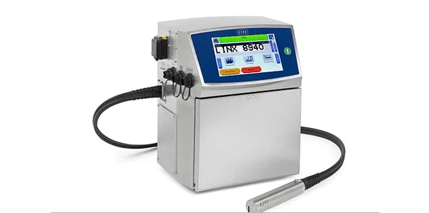 Impressora industrial InkJet CIJ Linx 8940